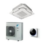 Aparat de aer conditionat tip caseta Daikin SkyAir Advance-series Bluevolution FCAG100B-RZASG100MY1 Inverter 32000 BTU – Panel si telecomanda incluse