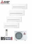 Aer conditionat Mitsubishi Electric Multisplit MXZ-4F83VFHZ+4xMSZ-AP25VG (4×9000 BTU)