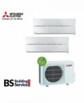 Aer conditionat Mitsubishi Electric Multisplit MXZ-2F42VF+2xMSZ-LN25VGV (2×9000 BTU) R32 Alb perlat