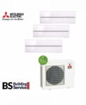 Aer conditionat Mitsubishi Electric Multisplit MXZ-4F72VF+2xMSZ-LN25VGW+MSZ-LN35VGW (2×9000 BTU+1×12000 BTU) R32 Alb
