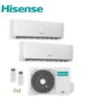 Aer conditionat Multisplit Hisense 2AMW52U4RXC+DJ25LE0BG (9000 BTU)+DJ35LE0BG (12000 BTU) R32