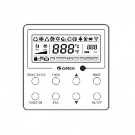 Telecomanda Aer conditionat gree inverter slim duct r32 1